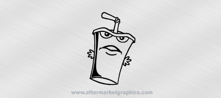 Aqua Teen Hunger Force Master Shake Decal